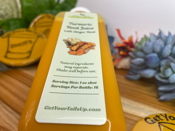 Turmeric Root Juice With Ginger 16oz