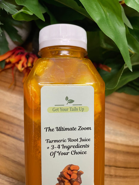 The Ultimate Zoom Turmeric Root Juice With 3-4 Ingredients Of Your Choice