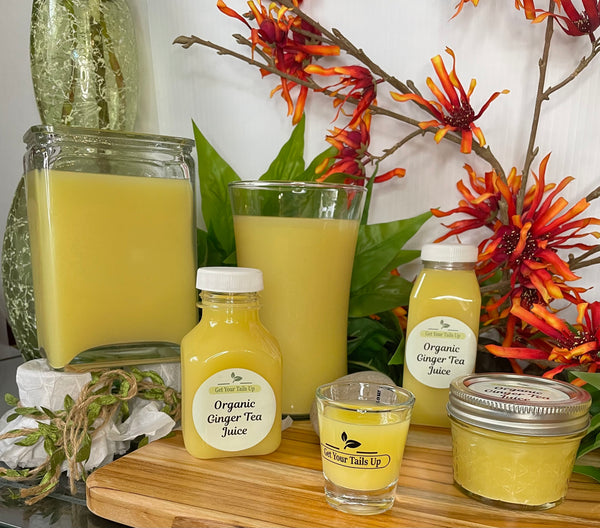 Organic Ginger Tea Juice  “Ginger only”