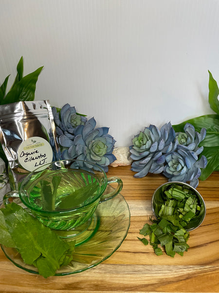 Cilantro, Organic Roots & Loose Leaf Tea