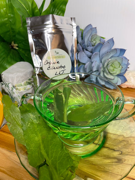 Cilantro, Organic Roots & Loose Leaf Tea