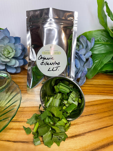 Cilantro, Organic Roots & Loose Leaf Tea