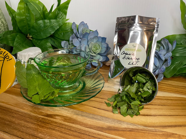 Cilantro, Organic Roots & Loose Leaf Tea