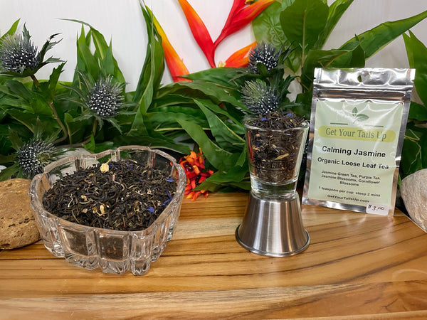 Calming Jasmine, Organic Loose Leaf Tea