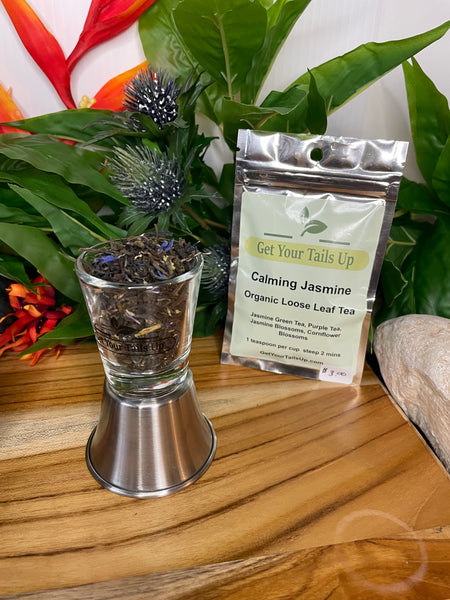 Calming Jasmine, Organic Loose Leaf Tea