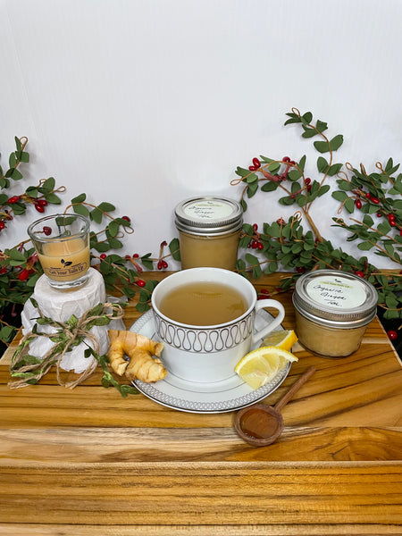 Organic Ginger Tea Juice  “Ginger only”