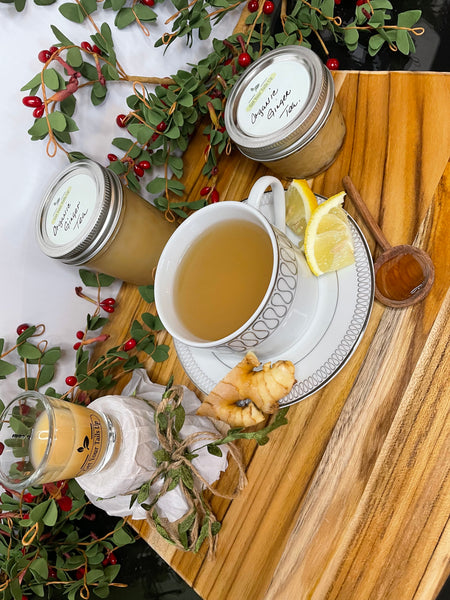 Organic Ginger Tea Juice  “Ginger only”