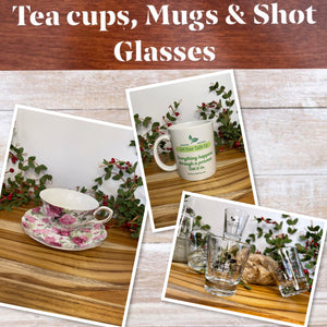 Tea Cups/Mugs/Shot Glass