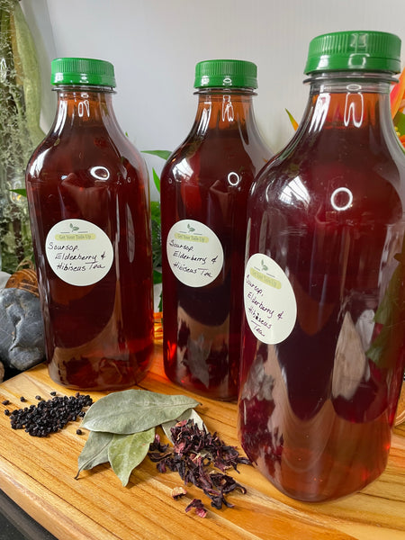 Soursop, Elderberry & Hibiscus Tea
