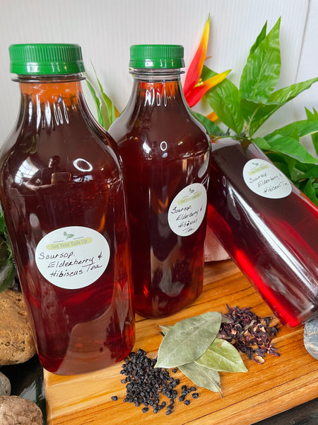 Soursop, Elderberry & Hibiscus Tea