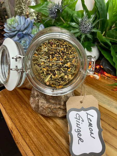 Lemon Ginger, Organic Loose Leaf Tea