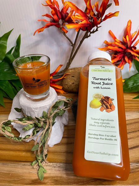 Turmeric Root Juice With Lemon 16oz