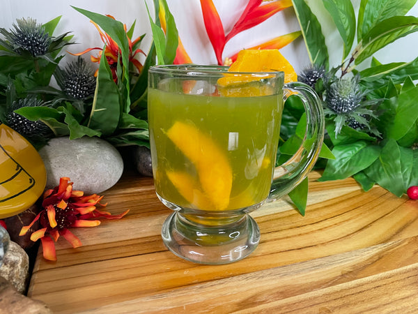 Organic  Kale Juice w/ Apple, Pear, and Mango Chunks