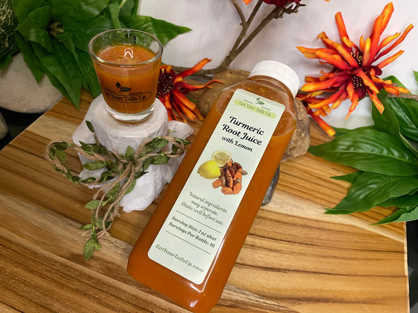 Turmeric Root Juice With Lemon 16oz