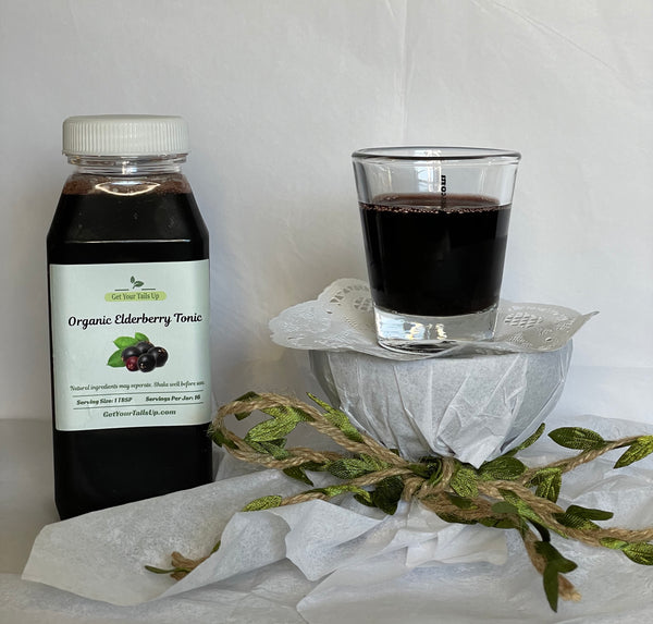 Organic Elderberry Tonic Juice