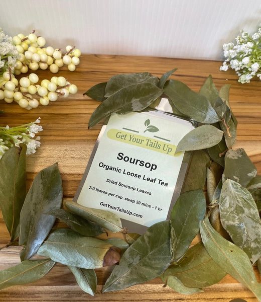 Soursop, Organic Loose Leaf Tea or Liquid