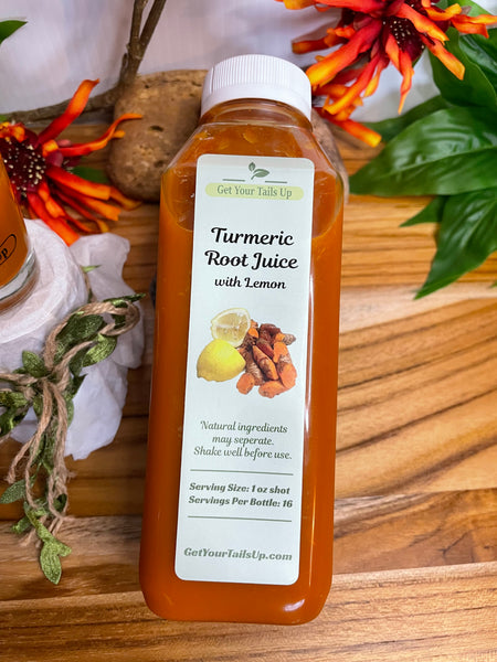 Turmeric Root Juice With Lemon 16oz