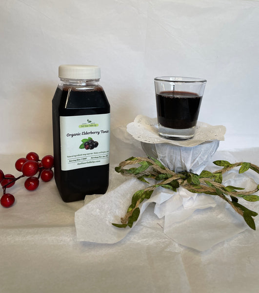 Organic Elderberry Tonic Juice