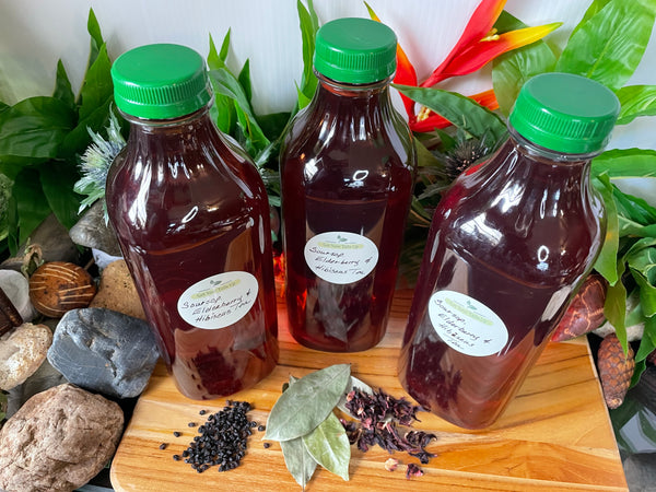 Soursop, Elderberry & Hibiscus Tea