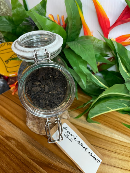 Black Walnut Hulls, Organic Loose Leaf Tea