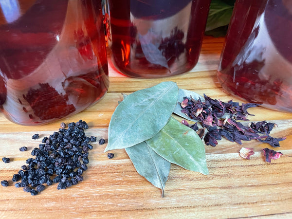 Soursop, Elderberry & Hibiscus Tea