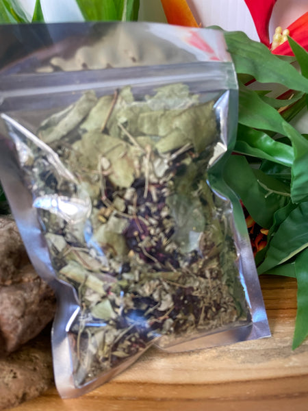 Soursop, Moringa, Elderberry & Hibiscus,Organic Loose Leaf Tea