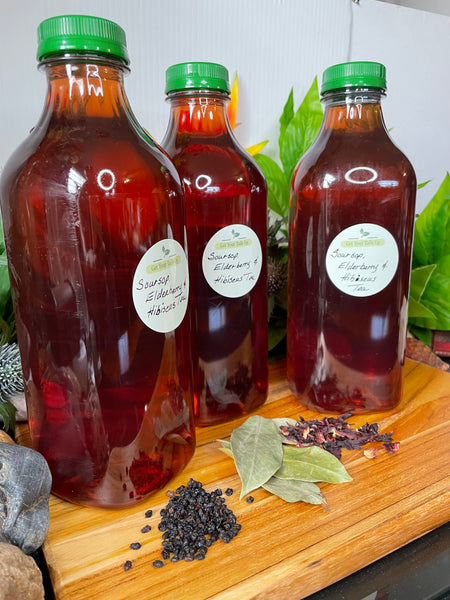 Soursop, Elderberry & Hibiscus Tea