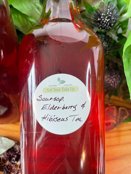 Soursop, Elderberry & Hibiscus Tea