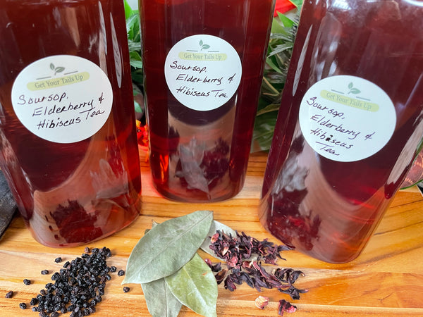 Soursop, Elderberry & Hibiscus Tea