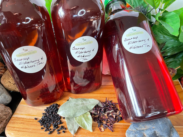 Soursop, Elderberry & Hibiscus Tea