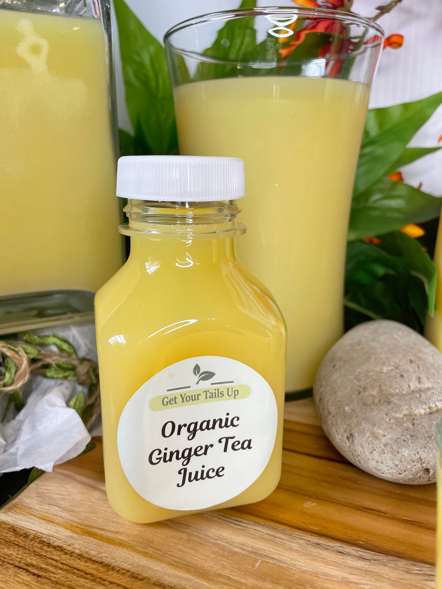 Organic Ginger Tea Juice  “Ginger only”