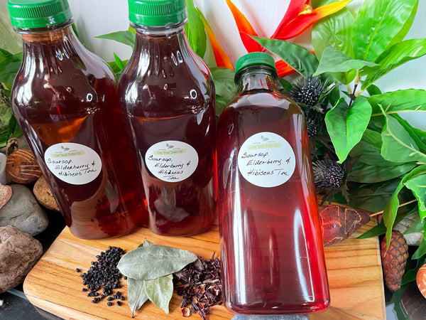 Soursop, Elderberry & Hibiscus Tea