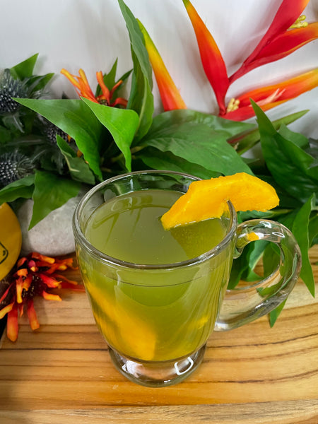 Organic  Kale Juice w/ Apple, Pear, and Mango Chunks