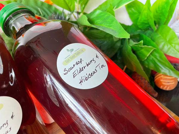 Soursop, Elderberry & Hibiscus Tea