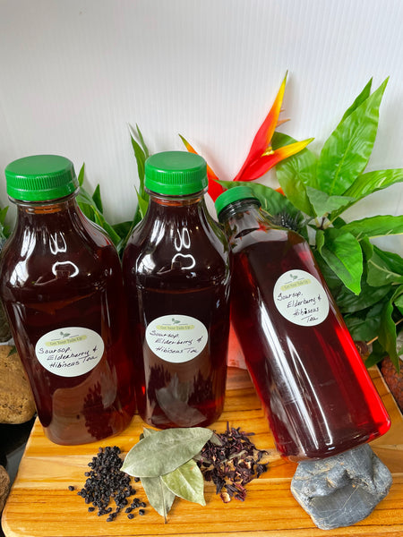 Soursop, Elderberry & Hibiscus Tea