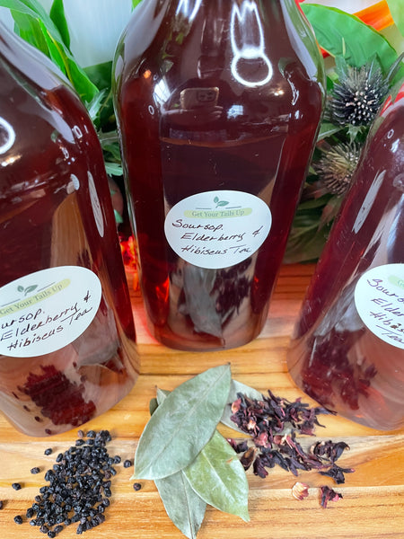 Soursop, Elderberry & Hibiscus Tea