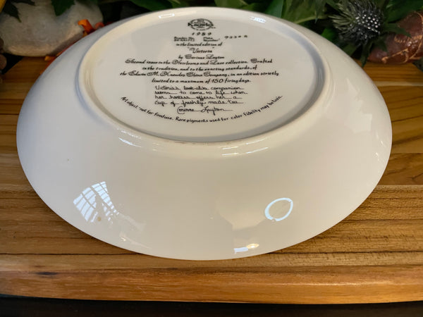 Victoria’s Plate Limited Edition- Collectible