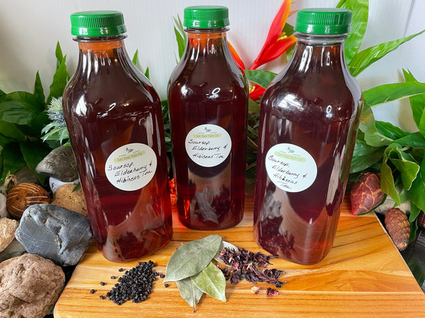 Soursop, Elderberry & Hibiscus Tea