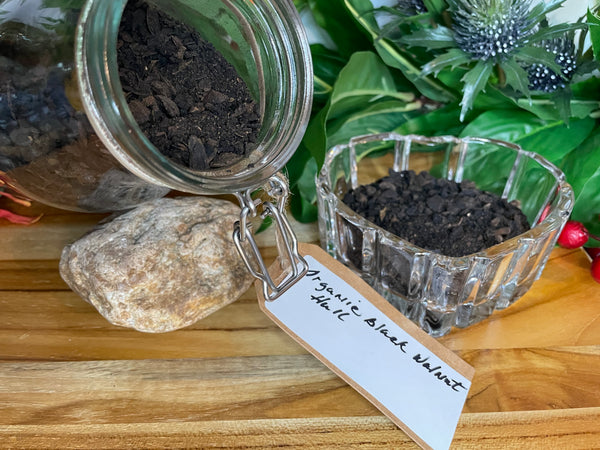 Black Walnut Hulls, Organic Loose Leaf Tea