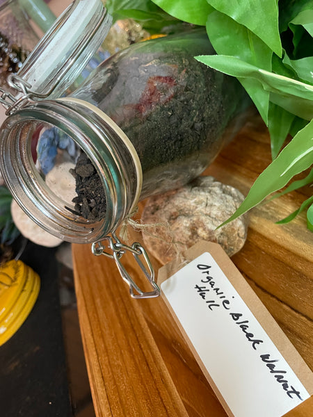 Black Walnut Hulls, Organic Loose Leaf Tea