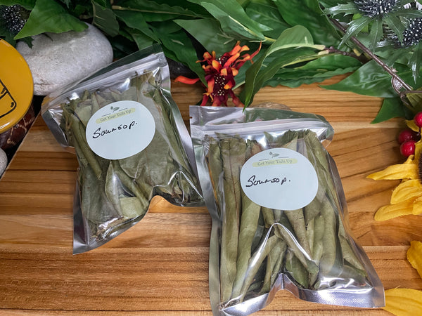 Soursop, Organic Loose Leaf Tea or Liquid