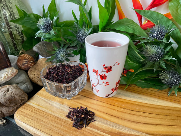 Organic Hibiscus Herb Flower, Organic Loose Leaf Tea