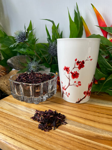 Organic Hibiscus Herb Flower, Organic Loose Leaf Tea