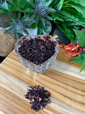 Organic Hibiscus Herb Flower, Organic Loose Leaf Tea