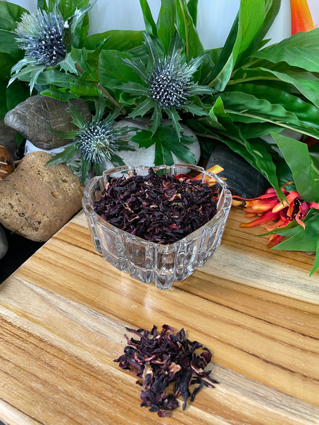 Organic Hibiscus Herb Flower, Organic Loose Leaf Tea
