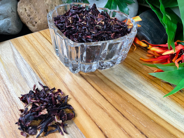 Organic Hibiscus Herb Flower, Organic Loose Leaf Tea