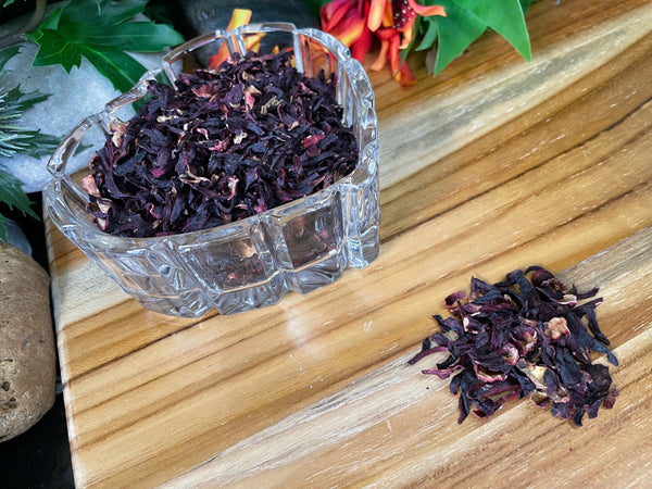 Organic Hibiscus Herb Flower, Organic Loose Leaf Tea