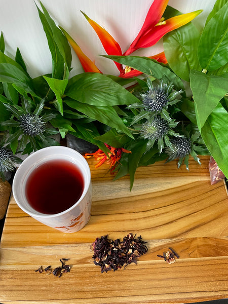 Organic Hibiscus Herb Flower, Organic Loose Leaf Tea