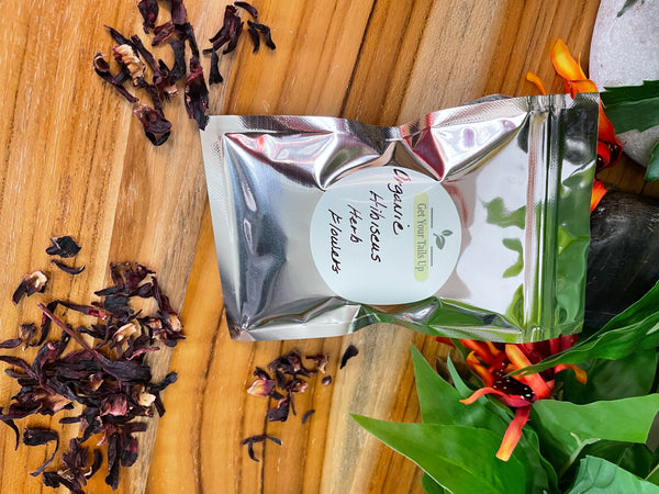 Organic Hibiscus Herb Flower, Organic Loose Leaf Tea