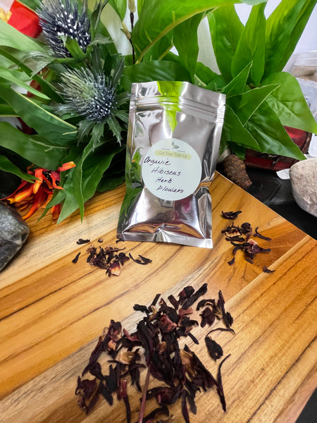 Organic Hibiscus Herb Flower, Organic Loose Leaf Tea